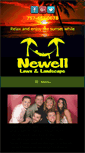 Mobile Screenshot of newelllawnandlandscape.com